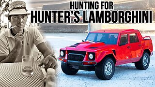 Did Hunter S Thompson own a Lamborghini LM002?