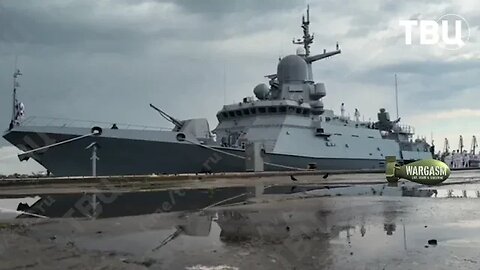 Russia shows its new ship 'Cyclone'
