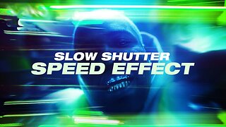 Slow Shutter/Light Trail Effect - Trippy Music Video Effects Tutorial (2020)
