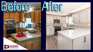 Outdated Oak Kitchen Gets Light and Bright Remodel