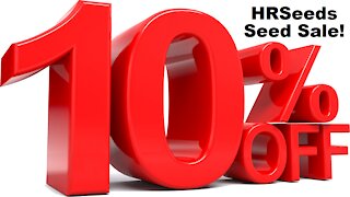 HRSeeds Sale 10% Off 2021! Hurry Offer Ends Soon!