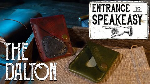 Your "Entrance to Speakeasy" is HERE! Introducing The Dalton from Speakeasy Leather!
