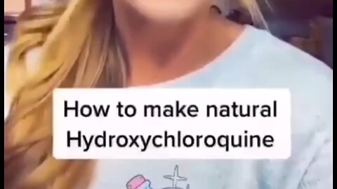 HOW TO MAKE HYDROXYCHLORQUINE AT HOME