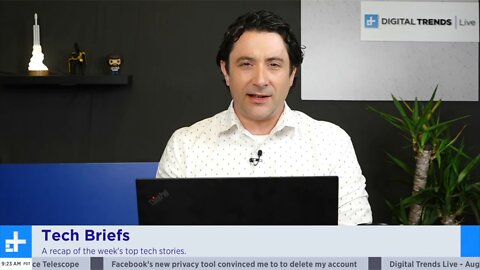 Luke Larsen Joins For Tech Briefs | Digital Trends Live 8.14.20
