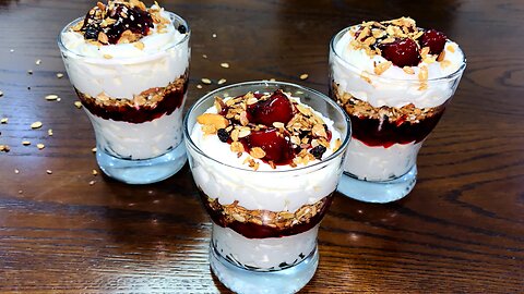 Greek Yogurt Parfaits | Healthy Breakfast Recipe