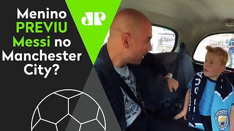 PROFETA? OLHA o que esse menino falou sobre Messi a Guardiola em 2016!