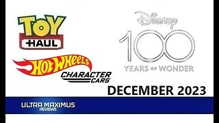 🔥 Hot Wheels Character Cars | Disney 100 | Toy Haul November 2023