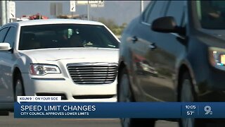Speed limits lowering around stretches of roads in Tucson