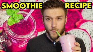 How to make a DRAGON FRUIT Protein Smoothie