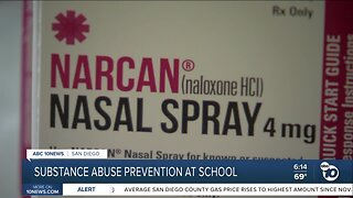 Substance abuse prevention at schools