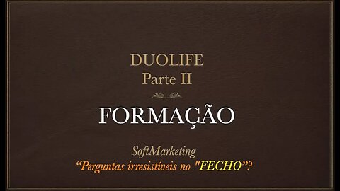 Perguntas irresistiveis no FECHO da apresentação do PLANO (FORMAÇÃO)