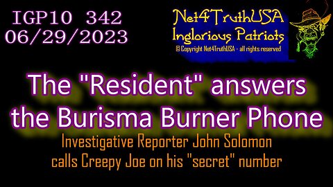 IGP10 342 - The Resident answers the Burisma Burner Phone