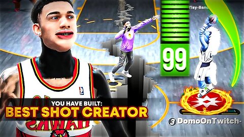 BEST 6"1 99 THREE POINT BUILD IS GAMEBREAKING NBA 2K23! 99 THREE + 92 BALL CONTROLL