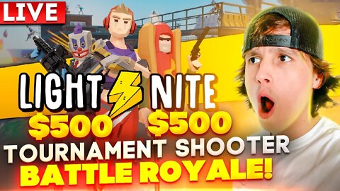 Light Nite Battle Royale $500 tournament! Play to earn shooter, NFTs and more!