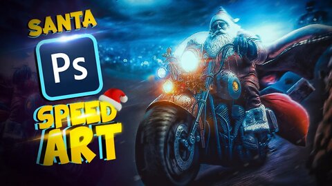 Santa - How to make this photo manipulation using Photoshop. #santa #photoshop #christmas #mrhires