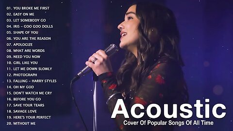 Top English Love Songs Cover Ballad Songs Acoustic Cover Best Acoustic Songs Playlist