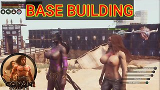 Conan Exiles building the FOB Busty Boobs #Boosteroid #conanexiles