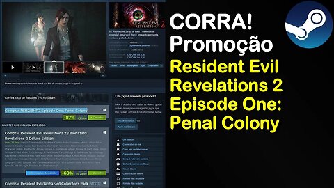 Resident Evil Revelations 2 Episode One: Penal Colony - Promoção na Steam