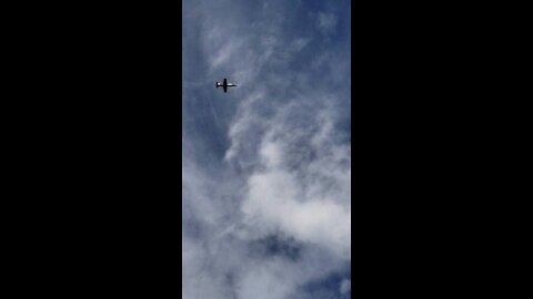 Air Force Jet flying over