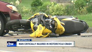 Motorcycle crash near Botanical Gardens