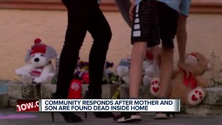 Neighborhood grieves over loss of mother and son