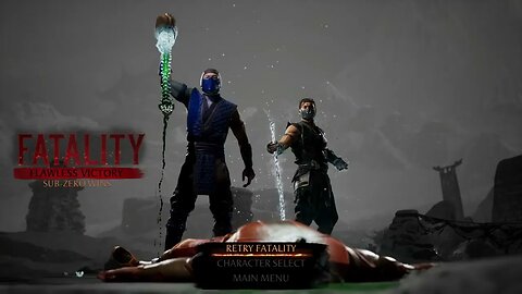 Mortal Kombat 1 Sub Zero Kameo Fatality