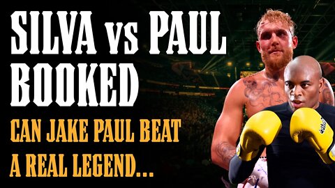 BREAKING! Jake Paul vs Anderson Silva BOOKED!! Can Jake Win???