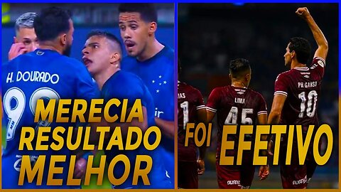 NÃO era o dia do CRUZEIRO! FLUMINENSE CIRÚRGICO! HENRIQUE DOURADO ficou MALUCO?