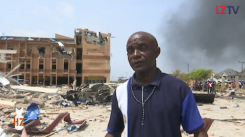 Massive explosion in Nigeria