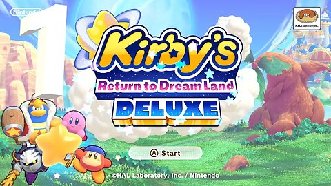 Kirby's Return to Dream Land Deluxe Walkthrough part 1(World 1-2 all spheres)