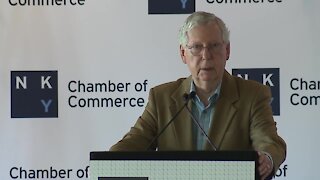 Mitch McConnell visits NKY to talk economic development