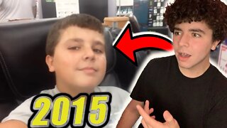 REACTING TO MY OLDEST VIDEOS