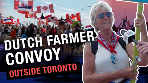 1,000+ meet in Vaughan Mills, Ontario, to support Dutch farmers