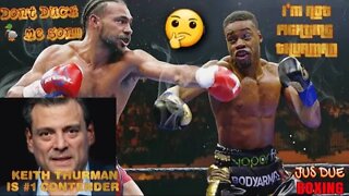 WBC PRES SULAIMAN SAYS KEITH THURMAN IS #1 CONTENDER 🤔 WHAT DOES THIS MEAN FOR ERROL SPENCE⁉️ #TWT