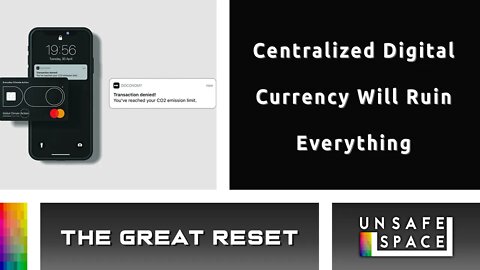 [The Great Reset] Centralized Digital Currency Will Ruin Everything