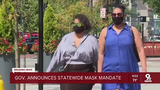 Masks mandatory across Ohio starting 6 p.m. Thursday