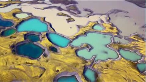 Vídeo mostra lagos secretos da Islândia!
