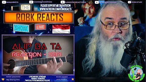 Alip Ba Ta's soulful acoustic guitar rendition of "Sepi" - First Time Reaction