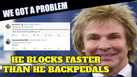 Poundland Rod Stewart Goes On Epic Blocking Spree After Backpedalling Fails