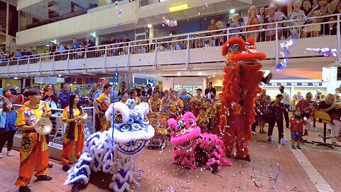 Lion Dance Chung Wah CNY Gloucester Park Chinese New Year Celebration Perth Australia