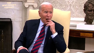 You can't make this shit up: Biden mocks the press.