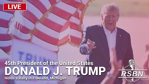 LIVE REPLAY: President Trump Holds a Rally in Freeland, Michigan - 5/1/24
