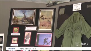 Local Veteran creates display for Memorial Day