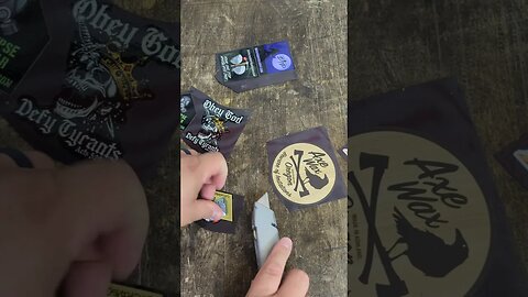 Turning stickers into magnets