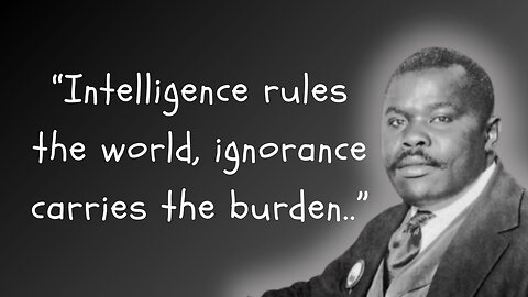 Marcus Garvey #quotes If you haven't confidence in self