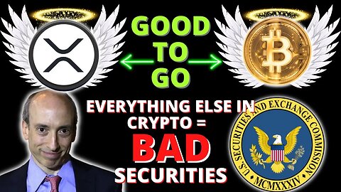 Everything Crypto besides XRP and BTC are FU$KD The SEC Is Coming After Everything | Brace Yourself