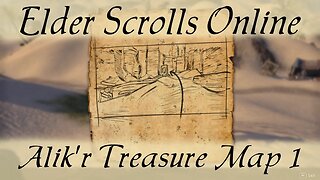 Alik'r Treasure Map 1 [Elder Scrolls Online ESO]