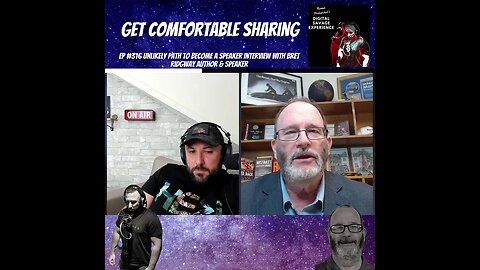 Get Comfortable Sharing - Ep 316 Unlikely Path To Become A Speaker Bret Ridgway Author Speaker