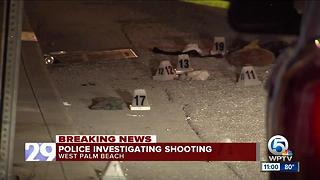 Police investigating West Palm Beach shooting