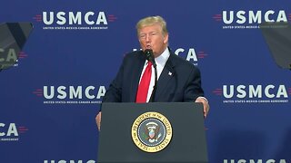 President Trump's comments from visit to Derco Aerospace Inc. in Milwaukee